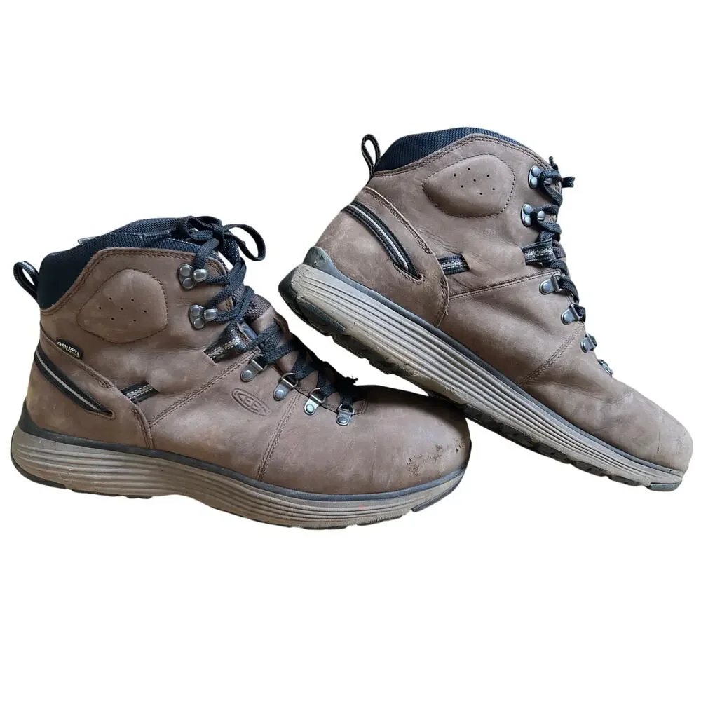 Keen Utility Cascade Brown Steel Toe Men Size 15